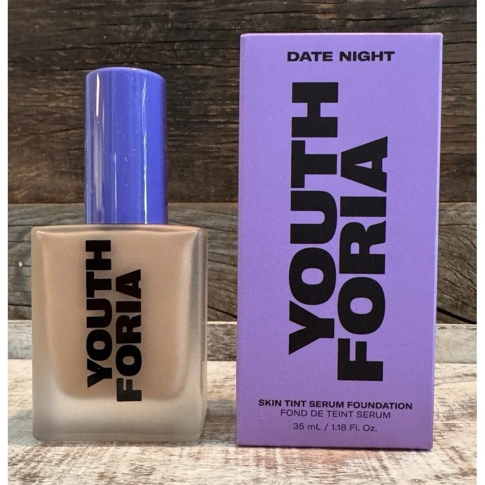 Youth Foria Date Night‎ Skin Tint Serum Foundation #320 Light-Med | DISCONTINUED